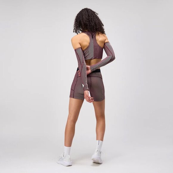 RARE/NEW Bandit Running Striped Cadence Compression Run Unisex Arm Sleeves Port - Picture 2 of 7